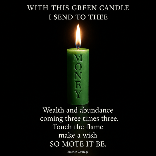 Green Candle Magick by Readings by Mother Courage