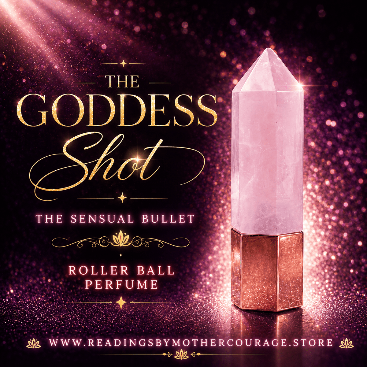 The Goddess Shot roller ball perfume by Readings by Mother Courage